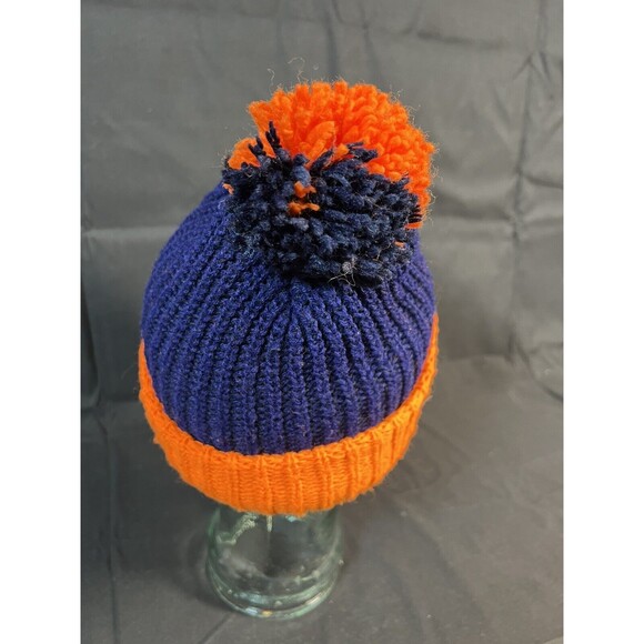 Chicago Bears NFL Vintage Sock Hat Beanie Tobagan with ball‎ - Picture 5 of 7